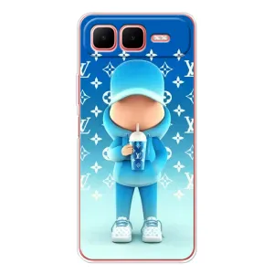 Чехол с принтом «Парень LV» для Infinix Smart 10 Plus