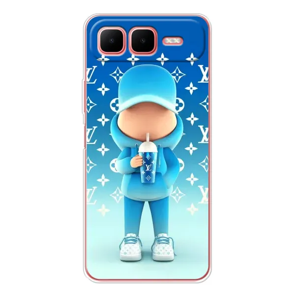Чехол с принтом «Парень LV» для Infinix Smart 10 Plus
