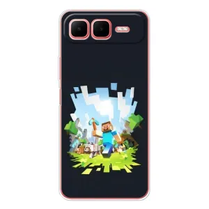 Чехол Майнкрафт на Infinix Smart 10 Plus (AlphaPrint) Minecraft