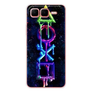 Чехол с принтом «Pleystation лого» для Infinix Smart 10 Plus