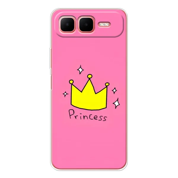 Чехол с принтом «Princess» для Infinix Smart 10 Plus