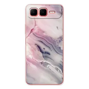 Мраморный чехол на Infinix Smart 10 Plus (VPrint) (Пурпурный Мрамор)