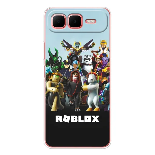 Чехол с принтом «ROBLEX» для Infinix Smart 10 Plus