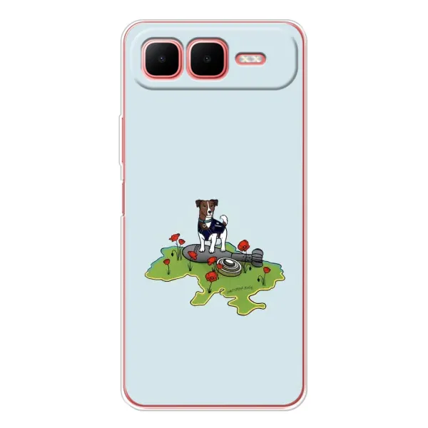 Чехол с принтом «Сапер Пес» для Infinix Smart 10 Plus Чехол с принтом «Сапер Пес» для Infinix Smart 10 Plus