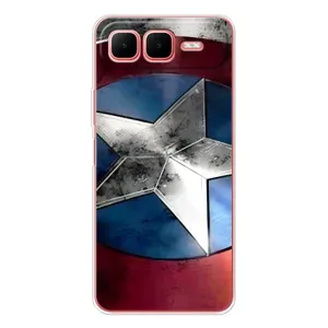 Чехол с принтом «Щит Капитана Америки» для Infinix Smart 10 Plus
