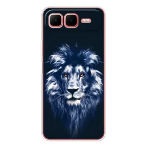 Чехол со Львом для Infinix Smart 10 Plus (VPrint) (Синий Лев)
