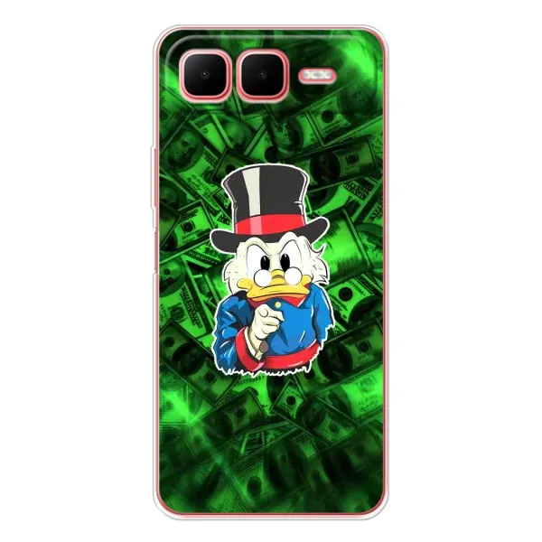 Чохол з принтом «Скрудж МакДак» для Infinix Smart 10 Plus