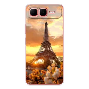 Чехол Эйфелева Башня для Infinix Smart 10 Plus - (AlphaPrint) (Солнечная башня)