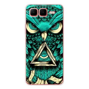 Чехол с принтом «Сова с глазом» для Infinix Smart 10 Plus