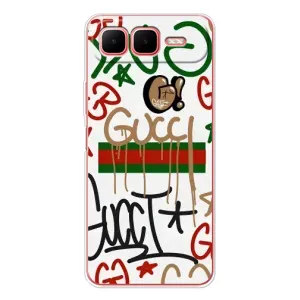 Чехол с принтом «Стиль GUUCI» для Infinix Smart 10 Plus