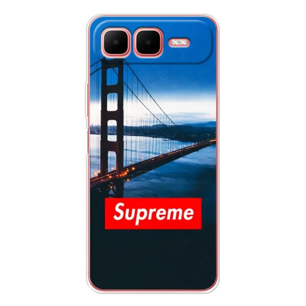 Чохол з принтом «Стиль Supreme» для Infinix Smart 10 Plus Чохол з принтом «Стиль Supreme» для Infinix Smart 10 Plus
