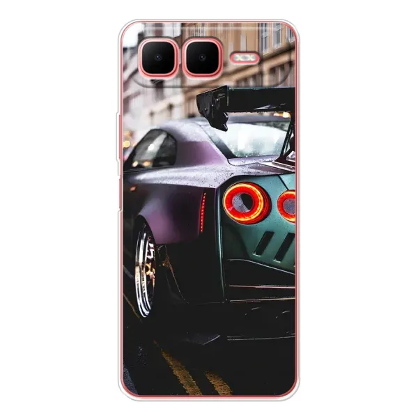 Чехол с принтом «Тачка» для Infinix Smart 10 Plus