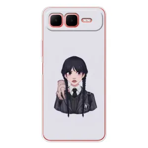 Чехлы Венсдей на Infinix Smart 10 Plus Уэнсдей (AlphaPrint)