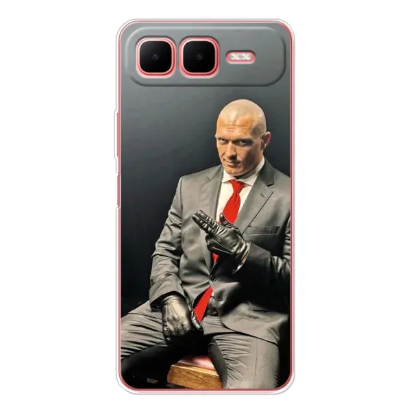 Чехол с принтом «Усик Hitman» для Infinix Smart 10 Plus Чехол с принтом «Усик Hitman» для Infinix Smart 10 Plus