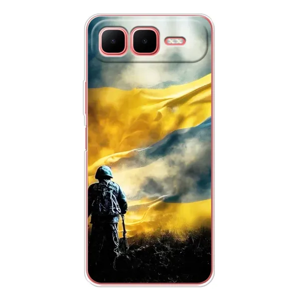 Чехол с принтом «Война» для Infinix Smart 10 Plus
