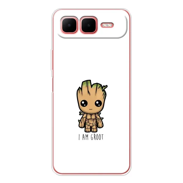 Чехол с принтом «Я есть Грут» для Infinix Smart 10 Plus