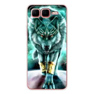 Защитные чехлы для Смарт 10 Плюс (AlphaPrint) (ХИТ продаж) ВОЛК (Яркий волк)