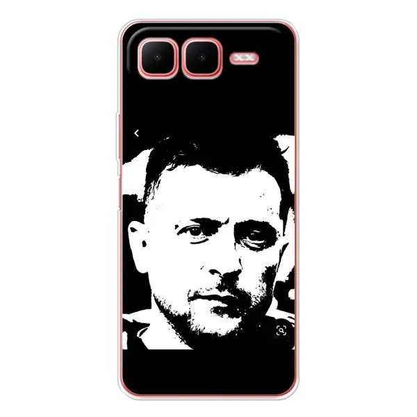 Чехол с принтом «Зеленский АРТ» для Infinix Smart 10 Plus
