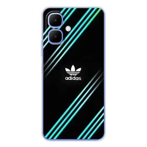 Чохли Адидас для Infinix Smart 10 (AlphaPrint) (Адідас з полосами)