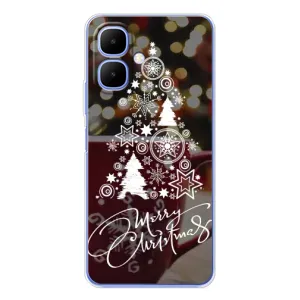 Різдвяні Чохли для Infinix Smart 10 (VPrint) (Ялинка яскрава)