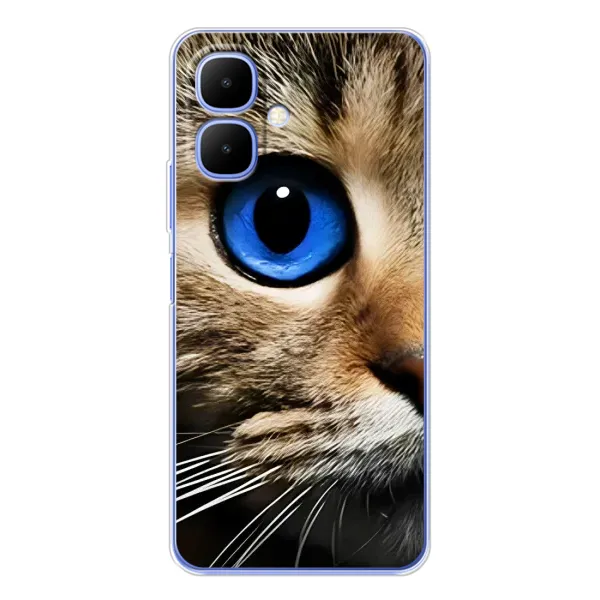 Чохол з принтом «Око кота» для Infinix Smart 10 Чохол з принтом «Око кота» для Infinix Smart 10