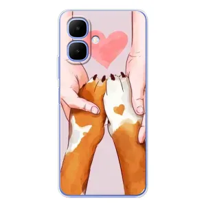 Чохли з собаками для Infinix Smart 10 (VPrint) (Любовь до собак)