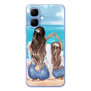 Чохол з друком для Infinix Smart 10 - (Мама з дитинкою) (AlphaPrint) (Мама з донькою)