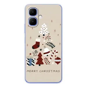 Різдвяні Чохли для Infinix Smart 10 (VPrint) (Merry Christmas)