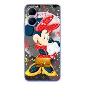 Чохол Disney Mouse Infinix Smart 10 (PREMIUMPrint) (Minni з бантіком)