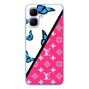 Бренднові Чохли для Infinix Smart 10 - (PREMIUMPrint) (Мода LV)