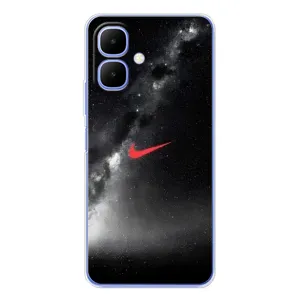 Чохол для Infinix Smart 10 - з принтом Найк (AlphaPrint) (Найк червоний)