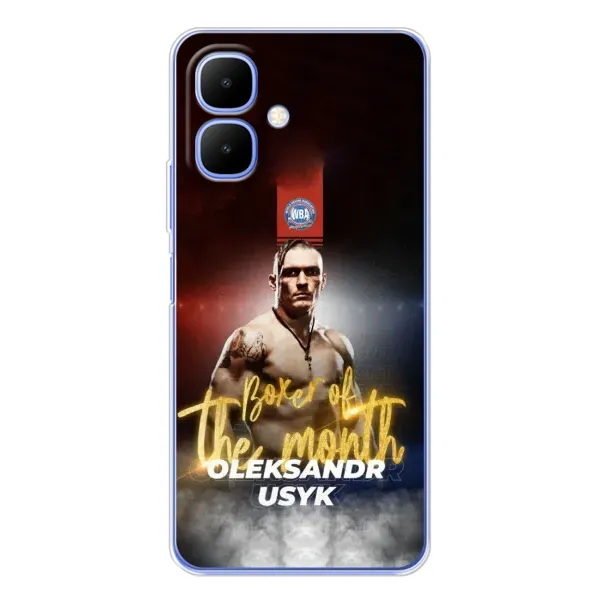 Чохол з принтом «Olexandr Usyk» для Infinix Smart 10