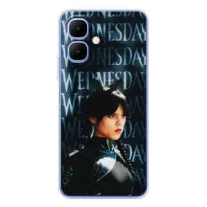 Чохли Венсдей на Infinix Smart 10 Уенсдей (AlphaPrint) (Венздей кішка)