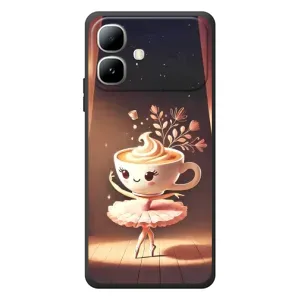 Чехол с мемом Тралалело тралала на Infinix Smart 20 (Балерина капучина)