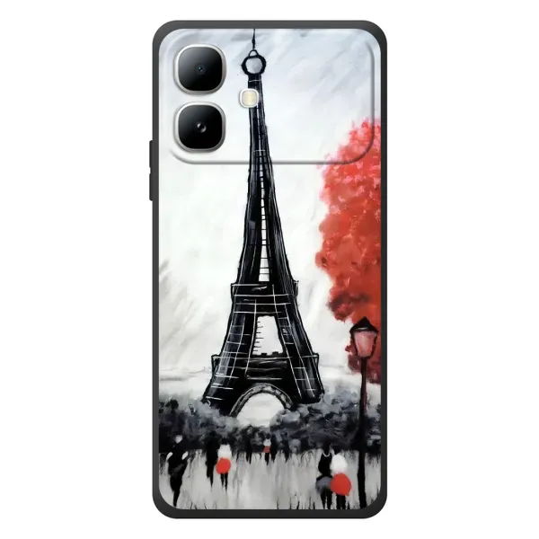 Чохол з принтом «Вежа в Парижі» для Infinix Smart 20