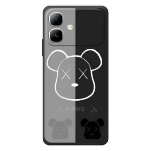 Чехлы для Infinix Smart 20 - Bearbrick Louis Vuitton (PREMIUMPrint) (БеарБрик глаза)