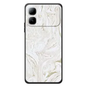 Мраморный чехол на Infinix Smart 20 (VPrint) (Белый мрамор)