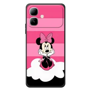 Эксклюзивный чехол для Infinix Smart 20 (AlphaPrint - Мультяшные) (Девочка Maus)