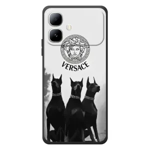 Чохли VERSACE для Інфінікс Смарт 20 (PREMIUMPrint) (Доберман Версаче)