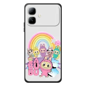 Чохол з Лабубу на Infinix Smart 20 (Фон Лабубу)