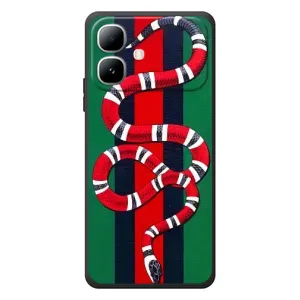 Чехлы ГУЧЧИ для Инфиникс Смарт 20 (AlphaPrint) (Gucci змия)