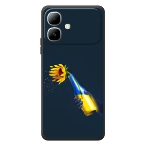 Чохол для Патріота України Infinix Smart 20 - (AlphaPrint) (Коктель молотова)