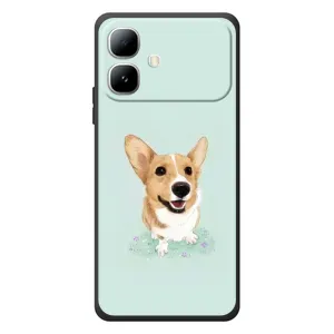 Чехлы с собаками для Infinix Smart 20 (VPrint) (Корги)