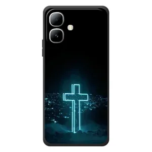 Християнські Чохли для Infinix Smart 20 (AlphaPrint) (Хрест і місто)