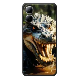 Чохол з картинкою 'Хижаки' для Infinix Smart 20 (Небезпечний крокодил)