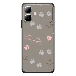 Чохол з малюнком кіт на Infinix Smart 20 (Лапи і вуса)