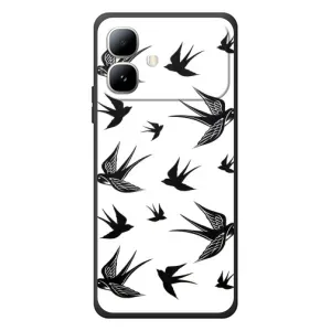 Чохол з пташками на Infinix Smart 20 (VPrint) (Ластівки)