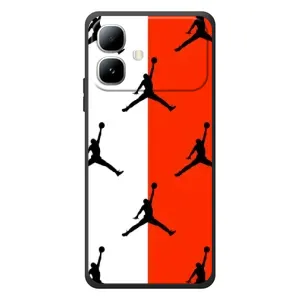 Чохли для Infinix Smart 20 - з картинкою JORDAN (AlphaPrint) (Лого Джордан)