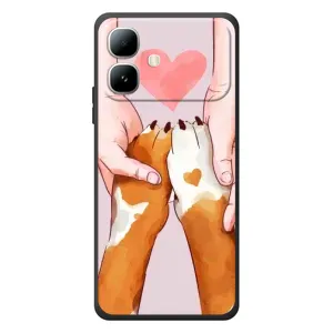 Чехлы с собаками для Infinix Smart 20 (VPrint) (Любовь к собакам)
