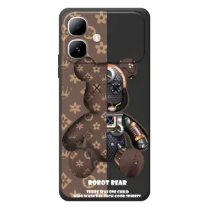 Круті Чохли Луі Віттон для Infinix Smart 20 (AlphaPrint) (Ведмідь Луі Вітон)